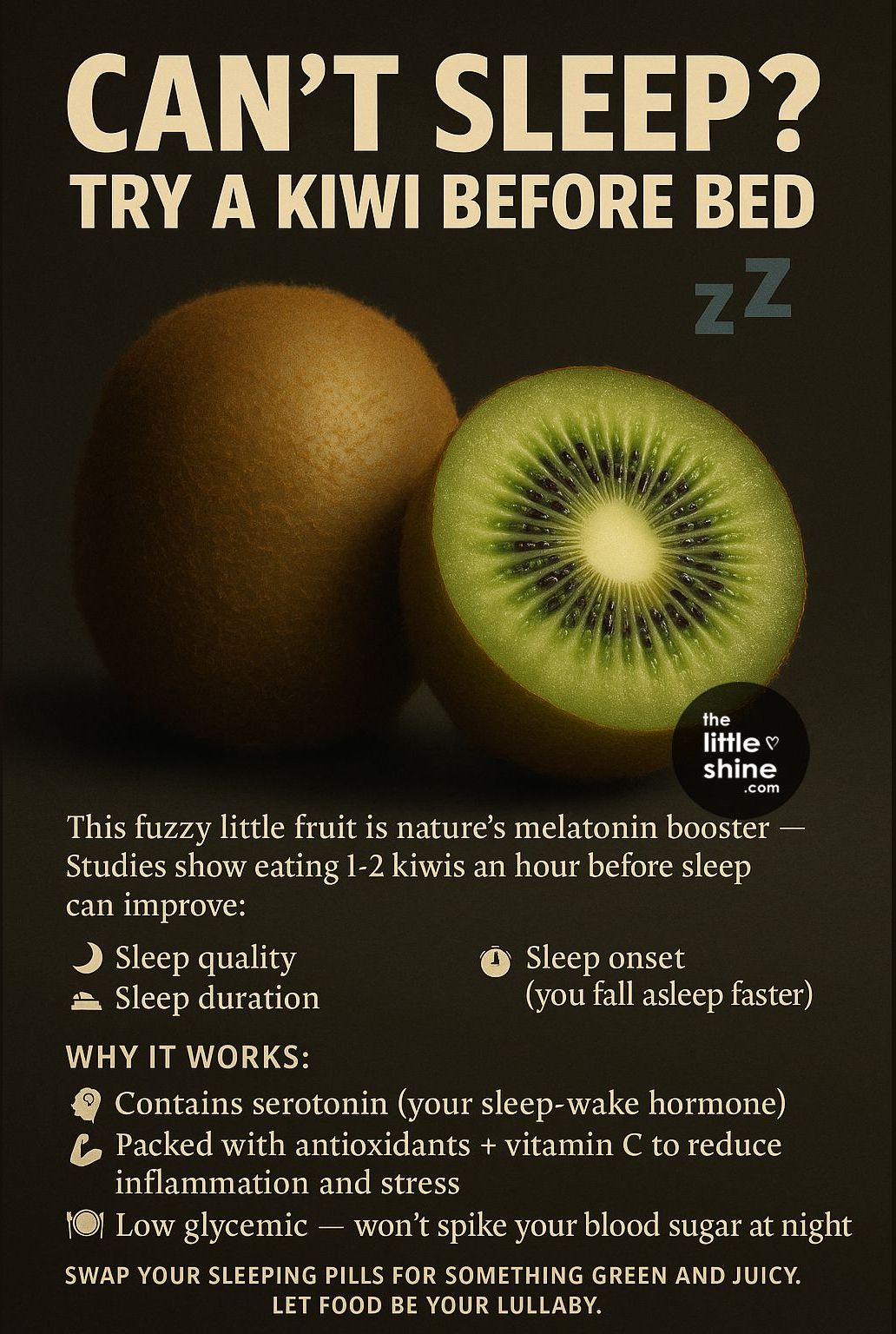 Eat a Kiwi Before Bed!