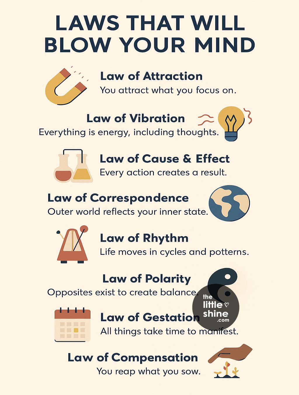 The 8 Universal Laws: A Guide to Understanding and Balancing Their Power