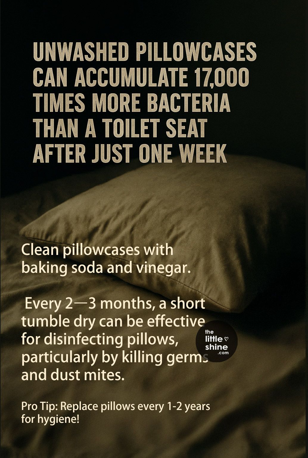 How to Clean Pillows & Pillowcases