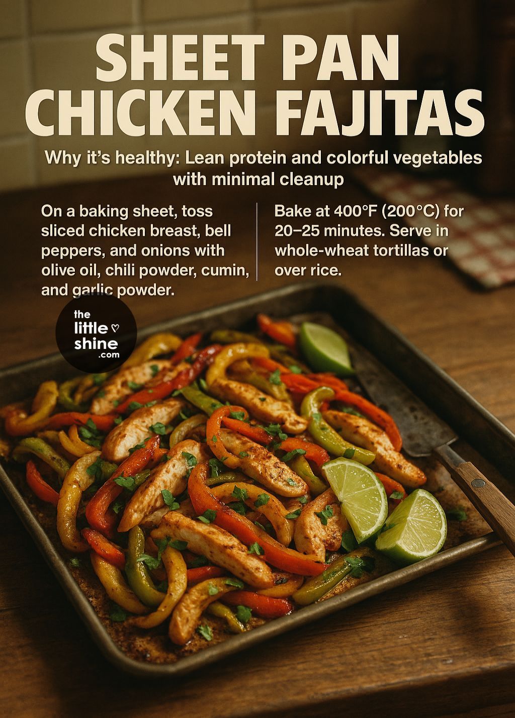 Sheet Pan Chicken Fajitas_