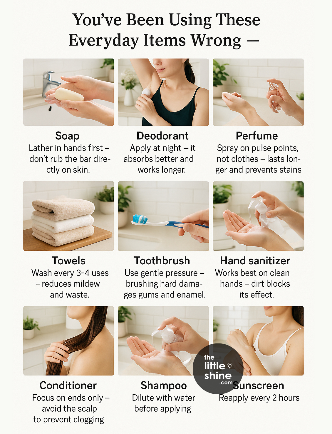 Small habits, big impact: these common mistakes can harm your skin, teeth, and health over time.