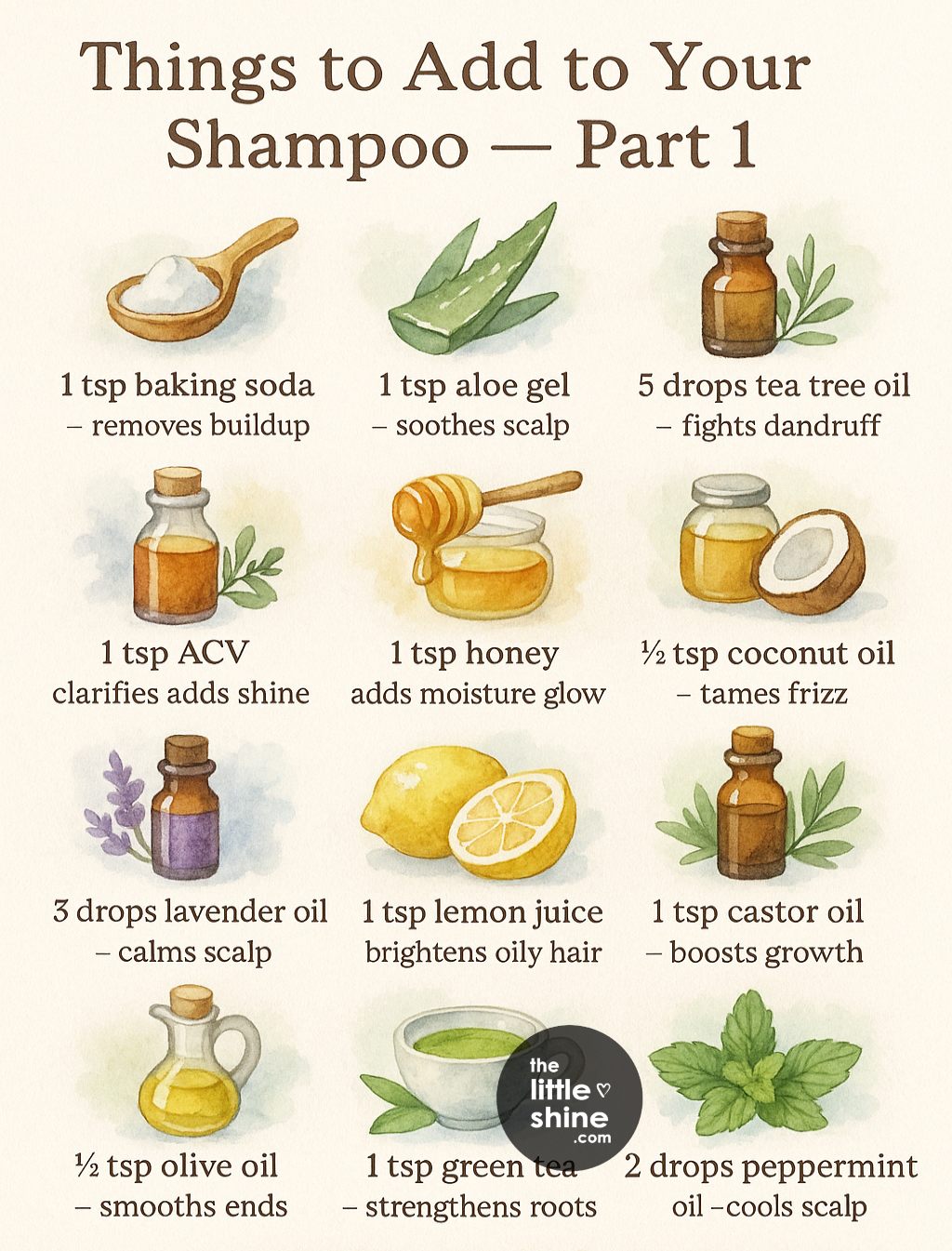 Revolutionize Your Hair Care: 12 Powerful Ingredients to Add to Your Shampoo
