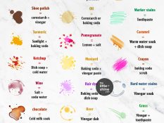 Natural Stain Cheat Sheet (100 Solutions!)