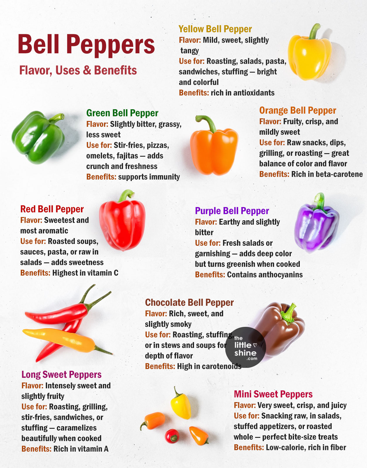 🌈 The Colorful World of Bell Peppers: Flavors, Uses, and Health Benefits