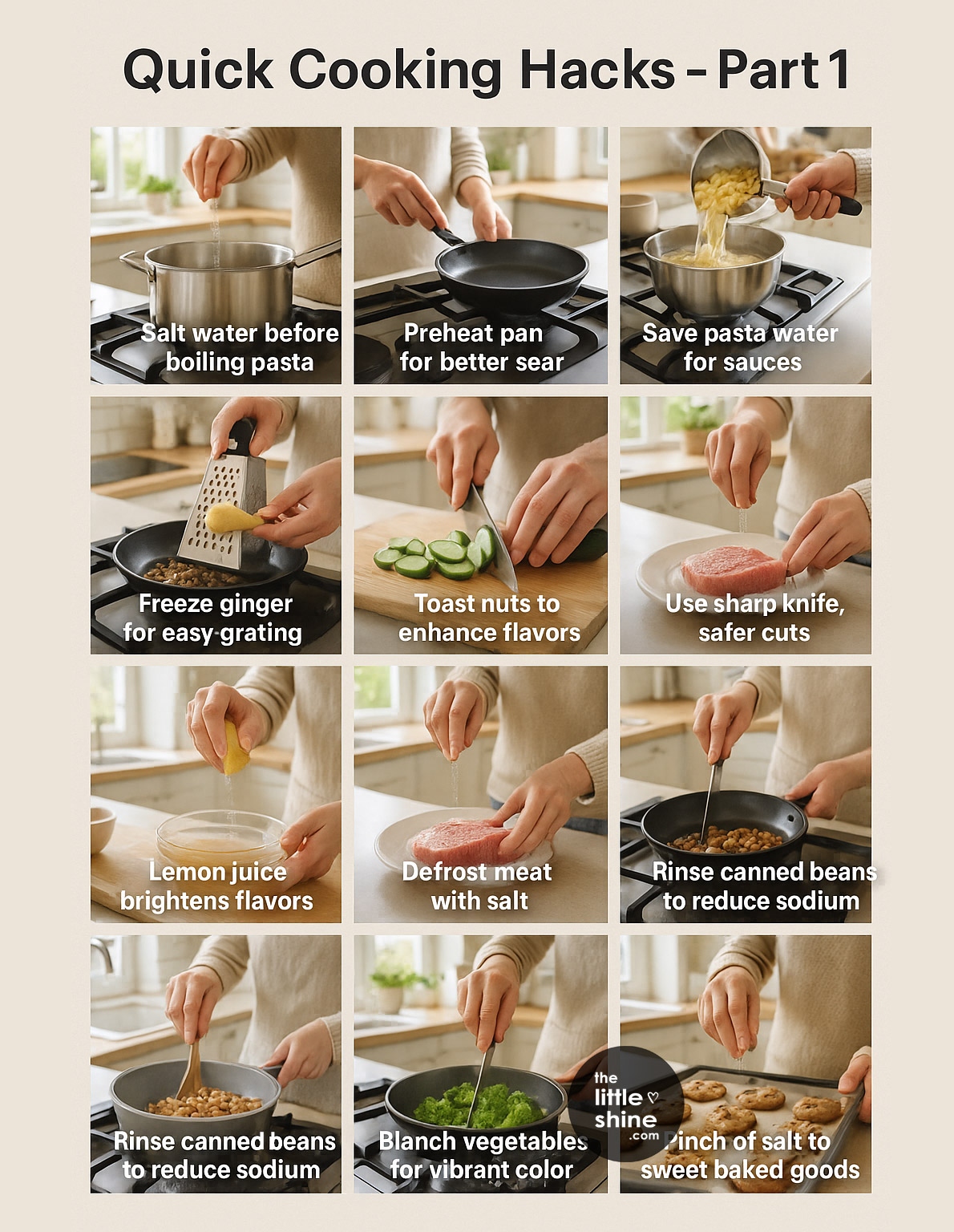 15 Essential Cooking Hacks for Everyday Meals