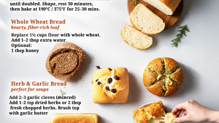Bake Once, Eat All Week: 10 Breads From 1 Dough