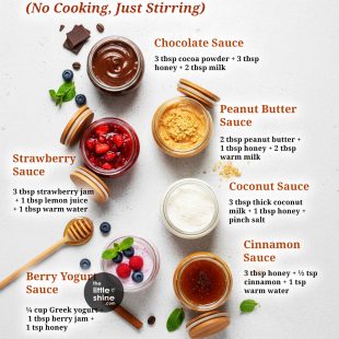 🍯 12 Easy Sweet Sauces You Can Make in Minutes (No Cooking Needed!) 🍓