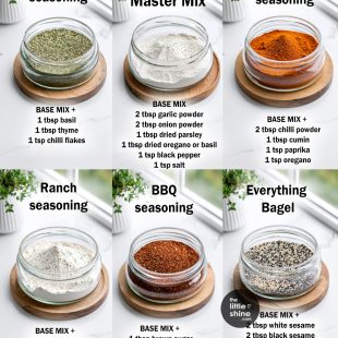 One Base, Many Seasonings: Easy DIY Powder Mixes