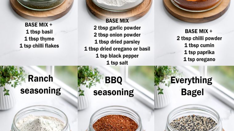 One Base, Many Seasonings: Easy DIY Powder Mixes