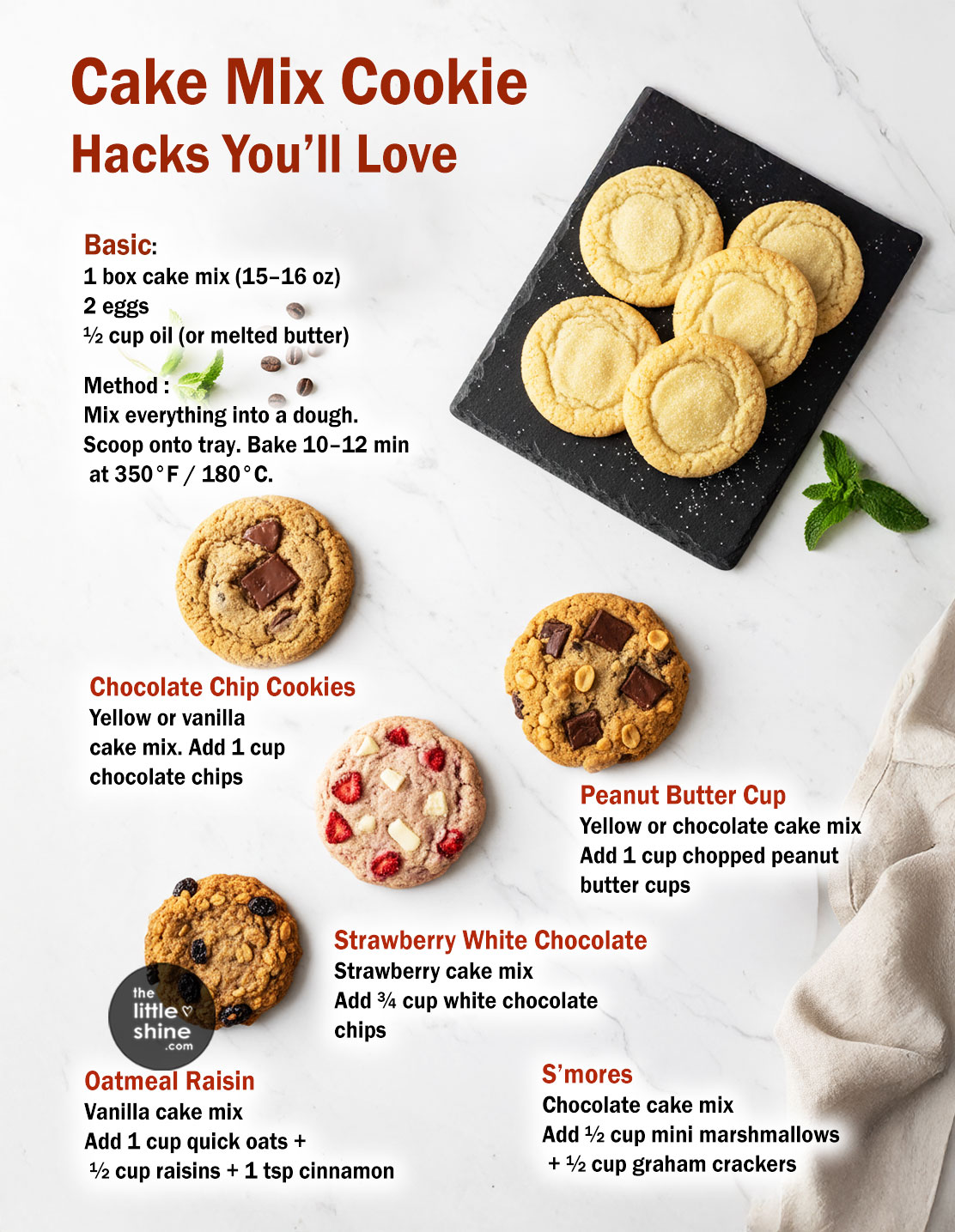 🍪 Cake Mix Cookie Hacks You’ll Love