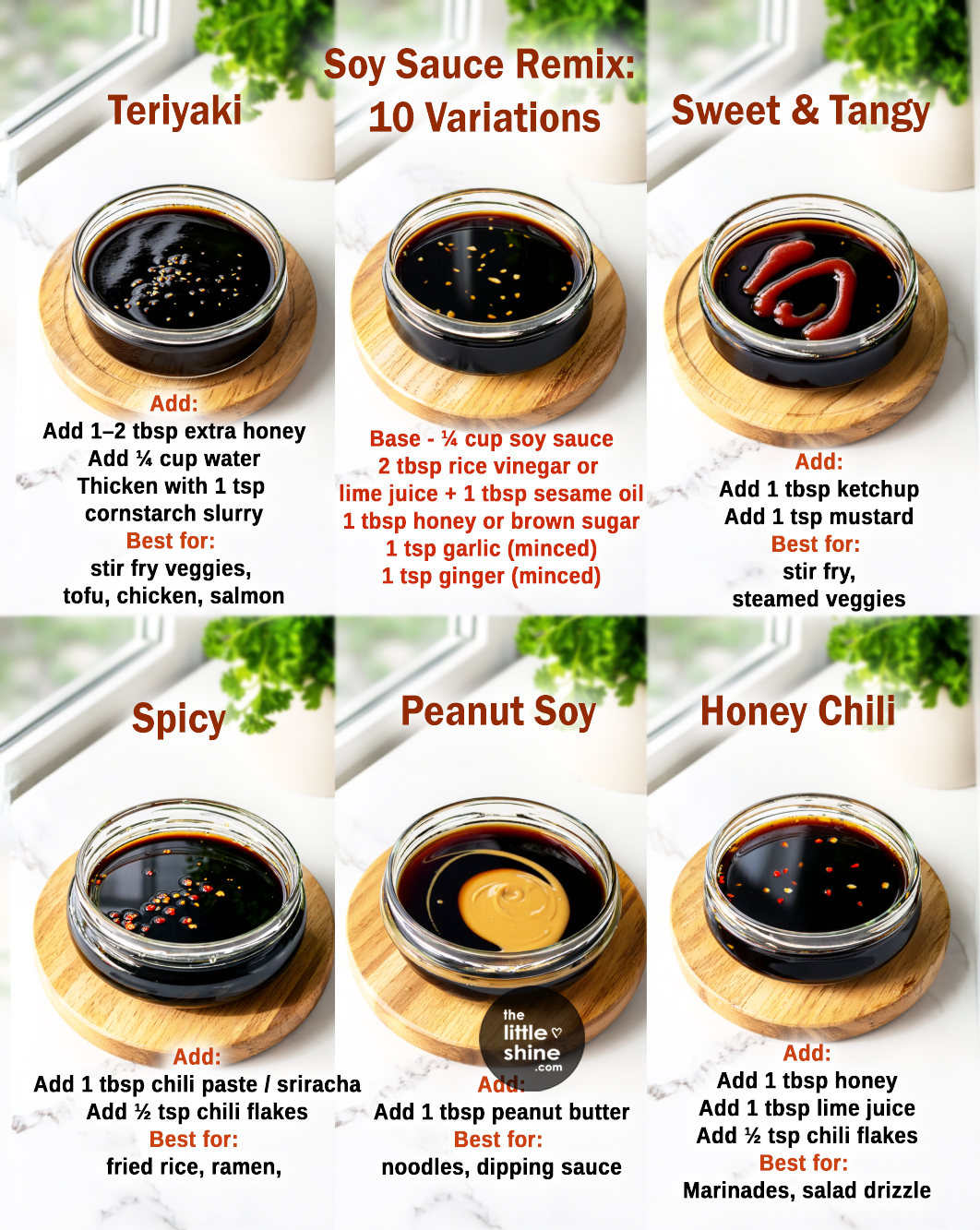 Soy Sauce Base + 10 Flavor Variations for Every Dish