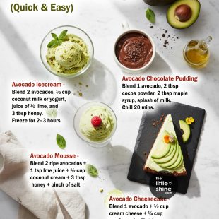 Avocado Dessert Magic: 6 Quick & Easy Treats