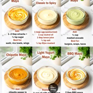 Homemade Mayonnaise + 12 Flavor Variations