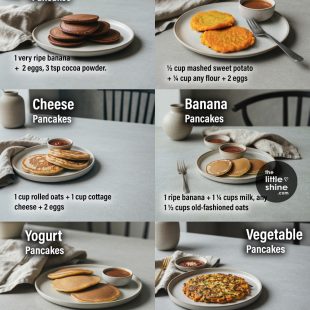6 Healthy Pancake Recipes You Can Make with Just a Few Ingredients