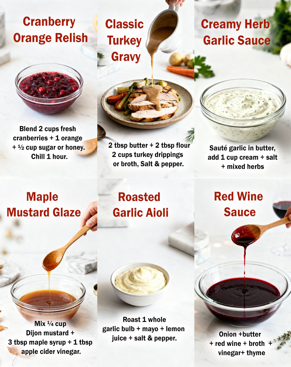 7 Thanksgiving Sauces That Make Any Dish Better 