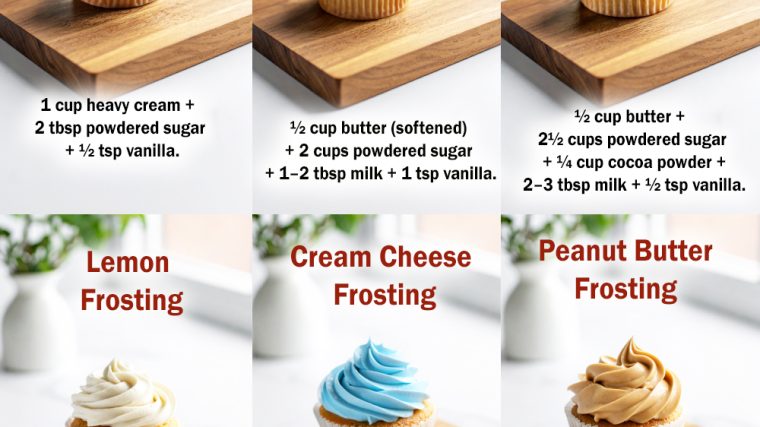 8 Easy Frostings Anyone Can Make