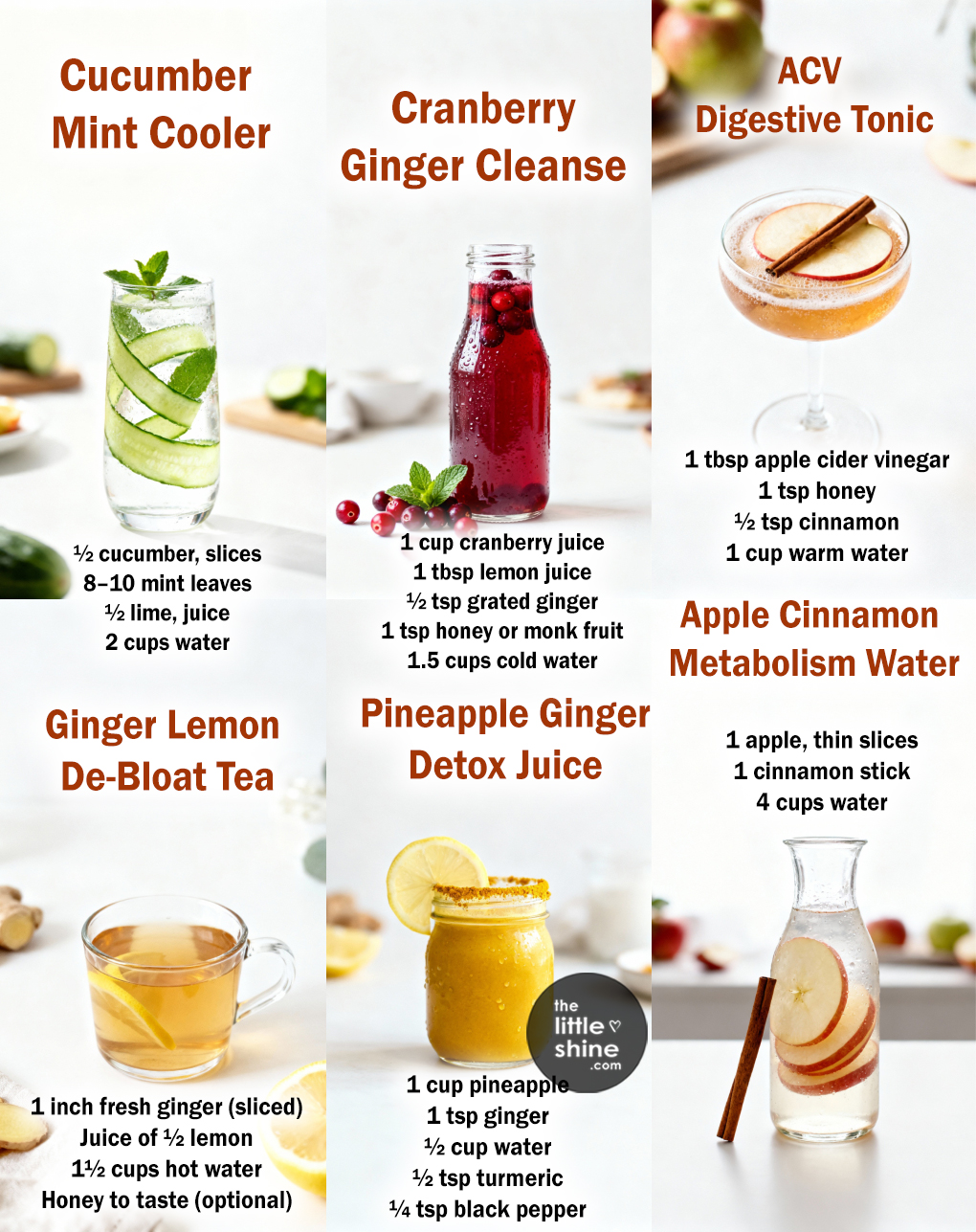 🥤 Bloat-Free Detox Drinks for a Healthier Thanksgiving Recovery