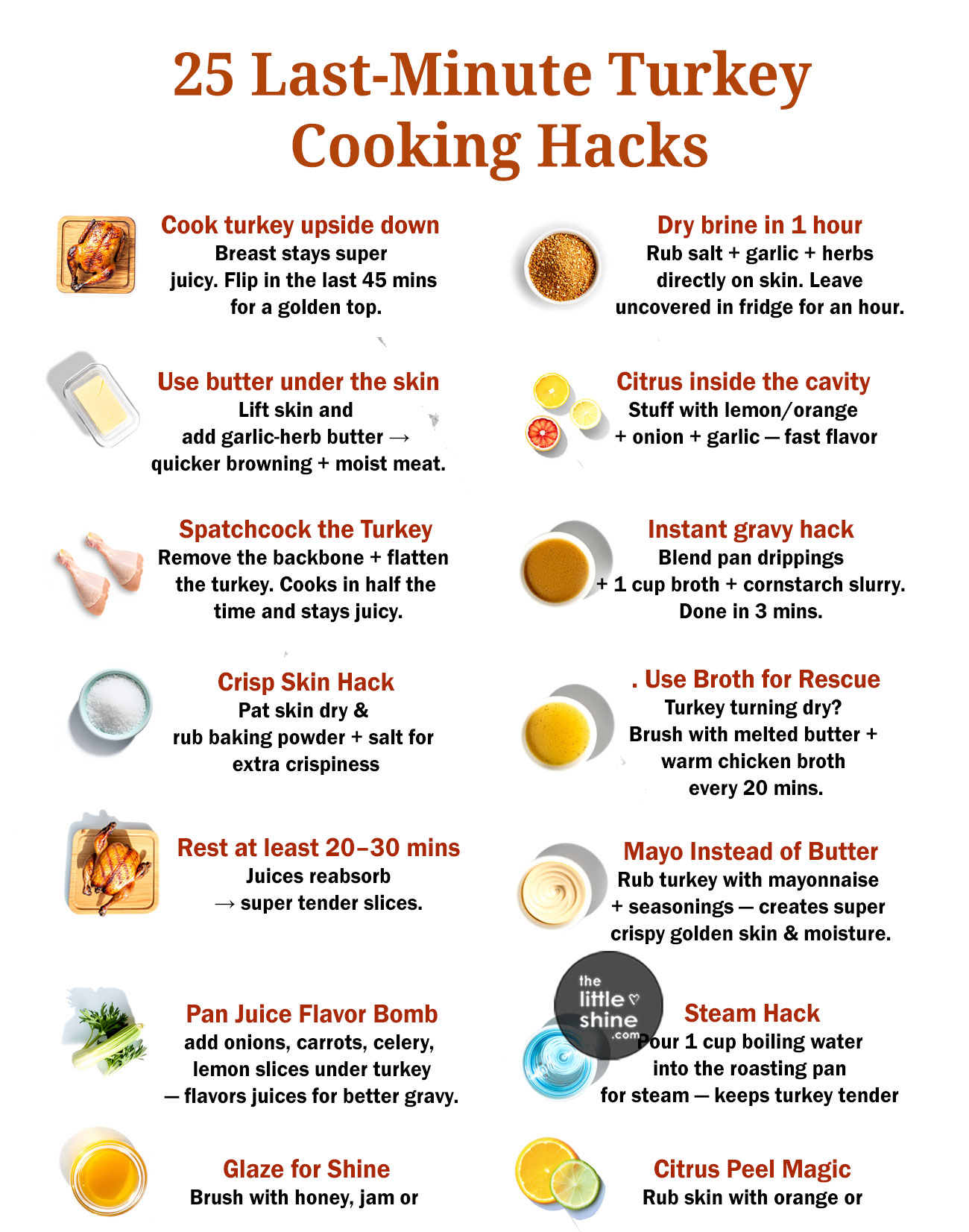 Last-Minute Turkey Cooking Hacks for a Stress-Free Thanksgiving