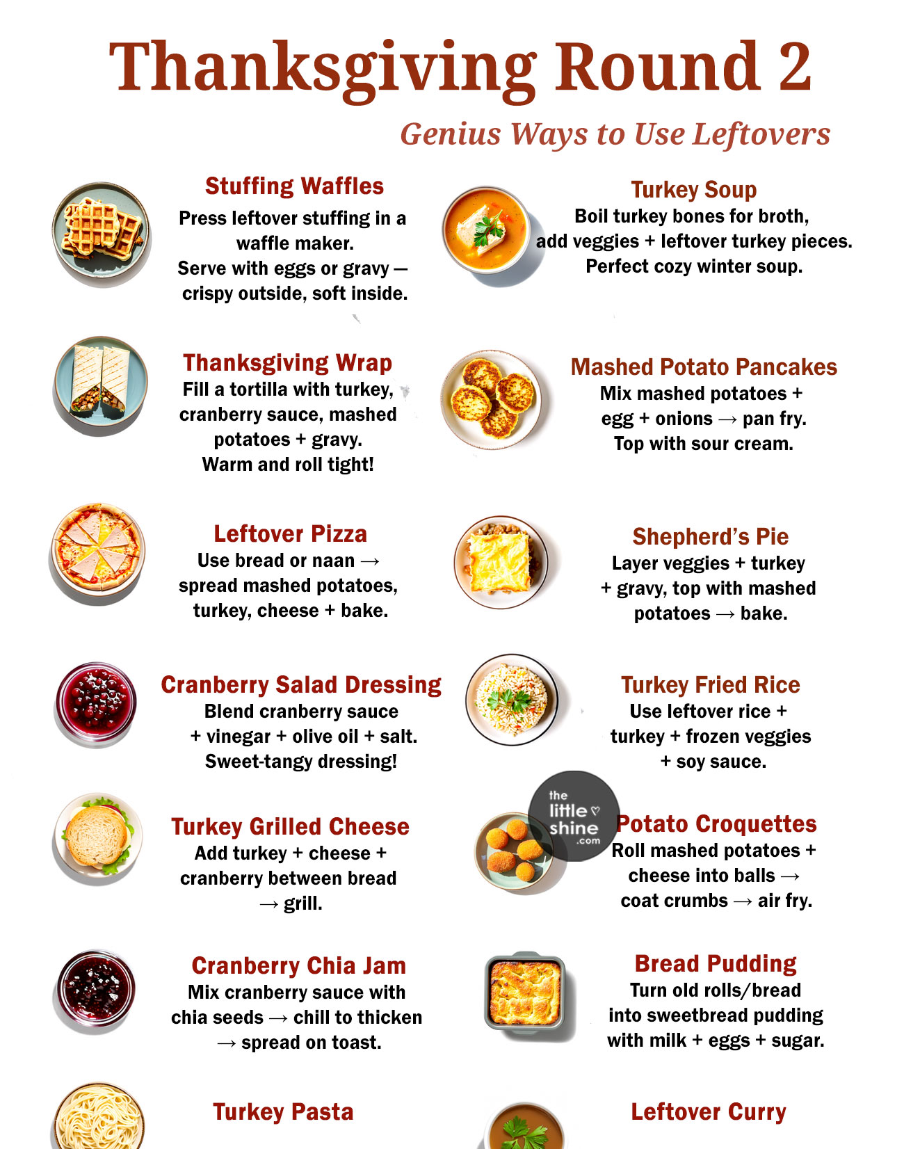Smart & Delicious Ways to Use Thanksgiving Leftovers