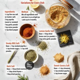 Seasoning Salt – Variations for Every Dish