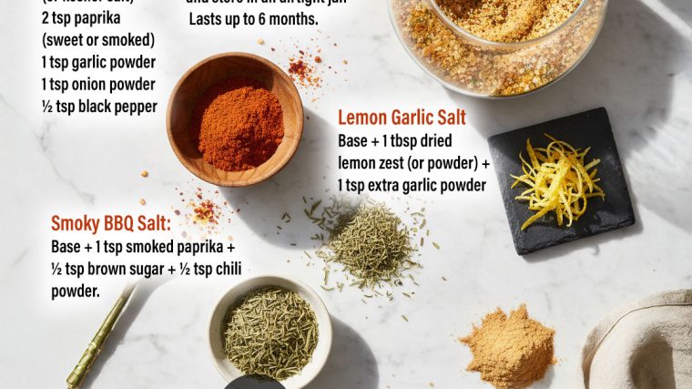 Seasoning Salt – Variations for Every Dish