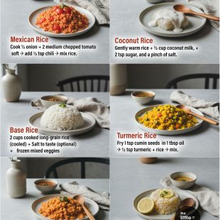 6 Easy Rice Variations Using Leftover Rice