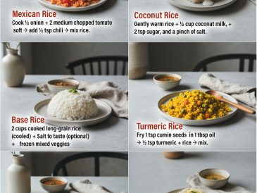 6 Easy Rice Variations Using Leftover Rice