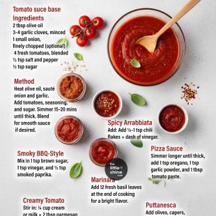 Tomato Sauce Magic: One Base, Endless Flavors