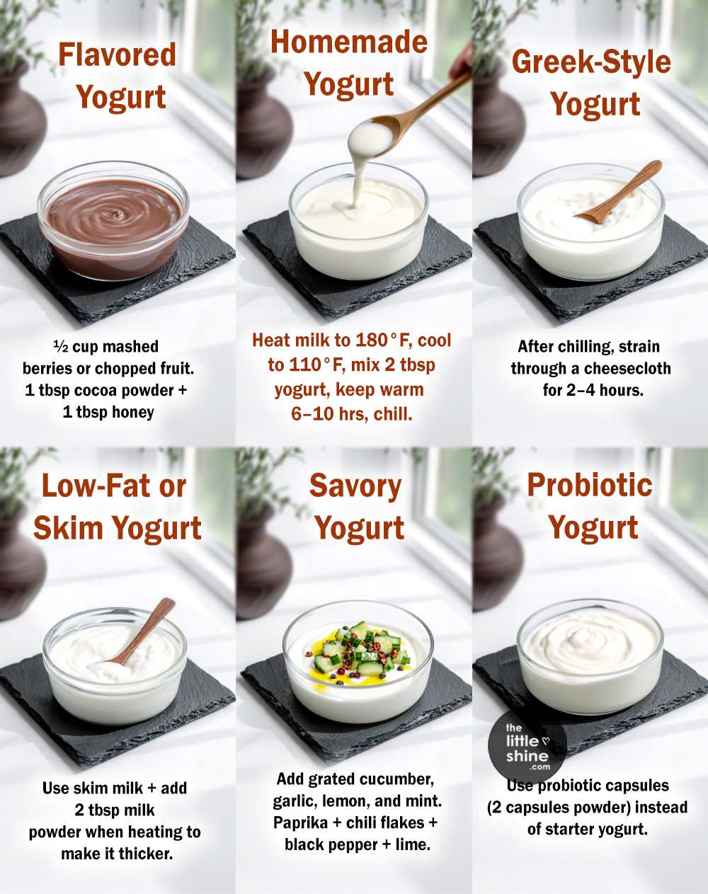 🥣 Homemade Yogurt & Variations