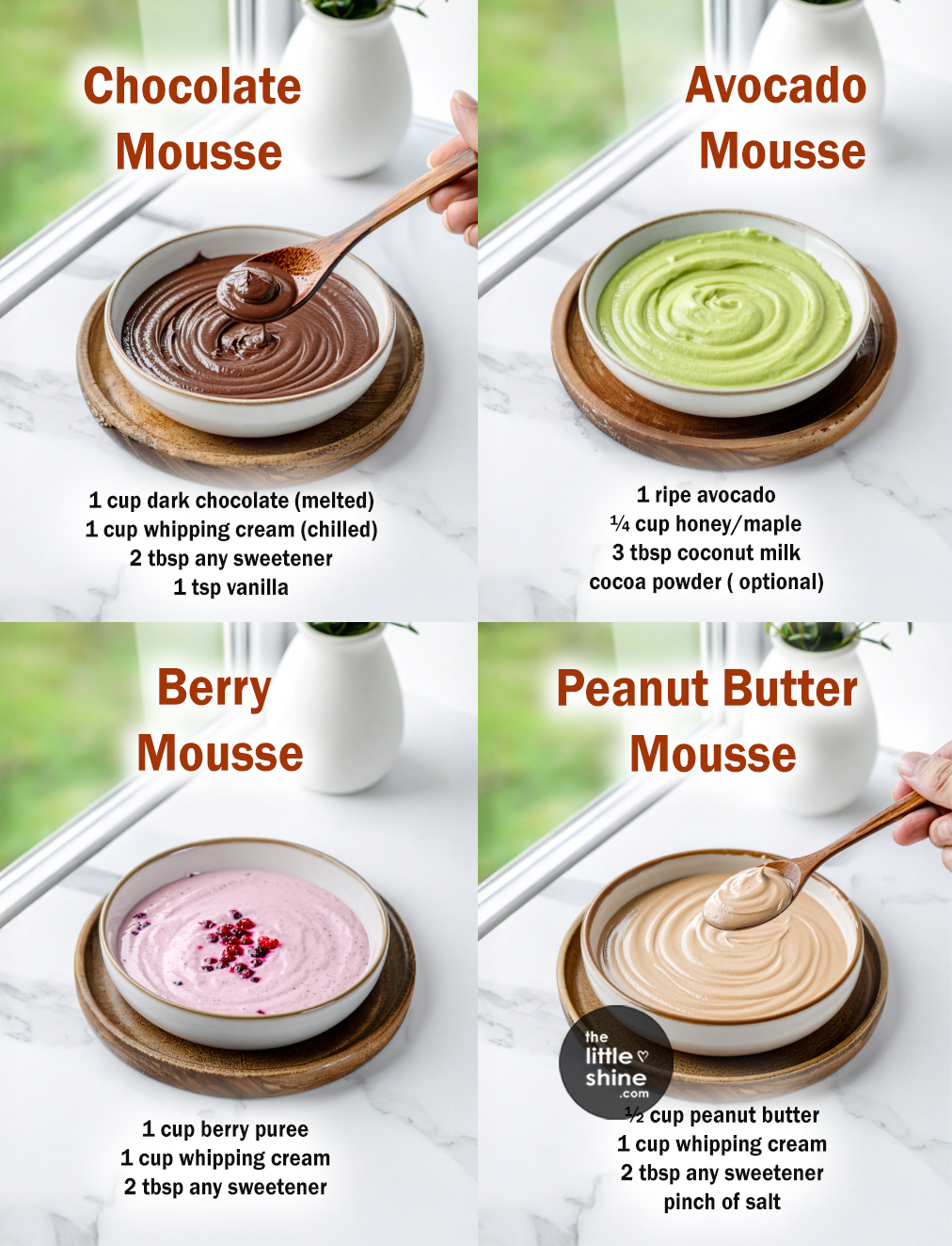 6 Refined-Sugar-Free Mousse Recipes You’ll Love