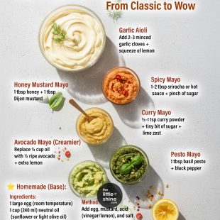 Homemade Mayonnaise + 10 Flavor Variations