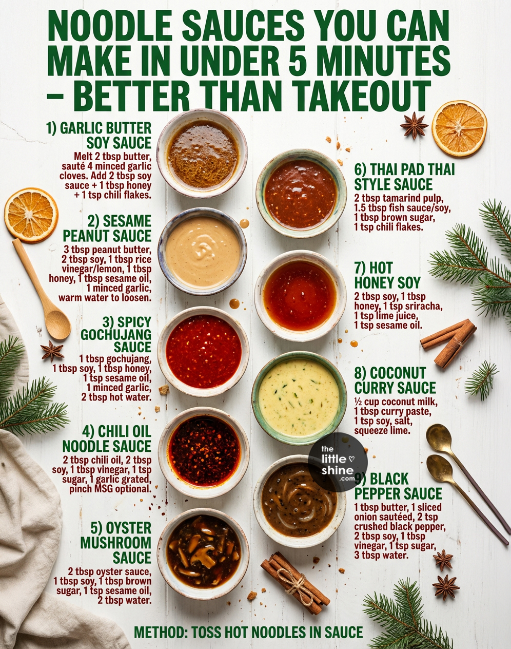 9 Noodle Sauces You Can Make in Under 5 Minutes – Better Than Takeout