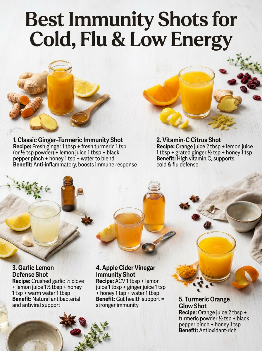 10 Powerful Immunity Shots You Can Make at Home - The Little Shine