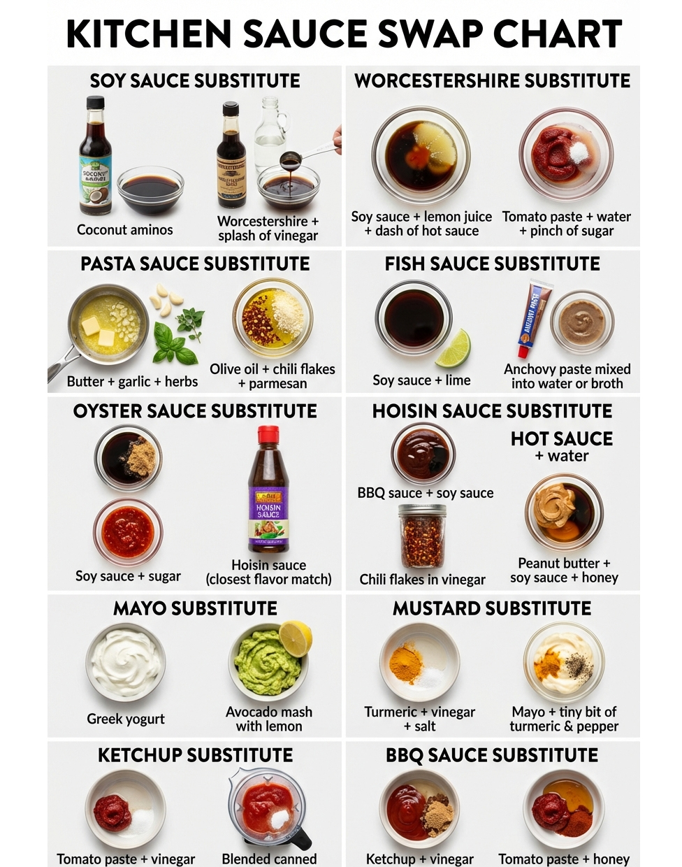 Smart Sauce Substitutes
