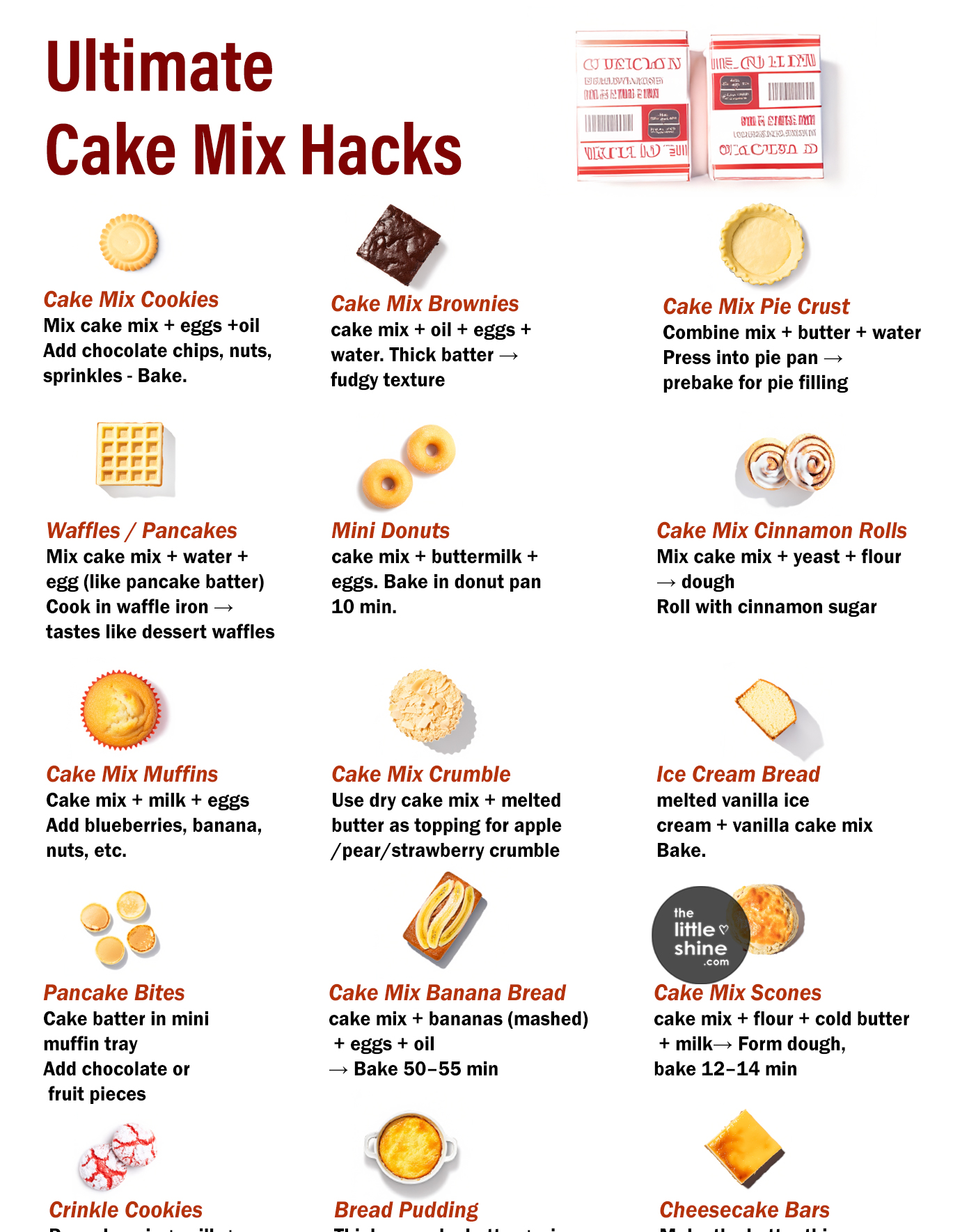 ✨ 15 Delicious Things You Can Make With Cake Mix