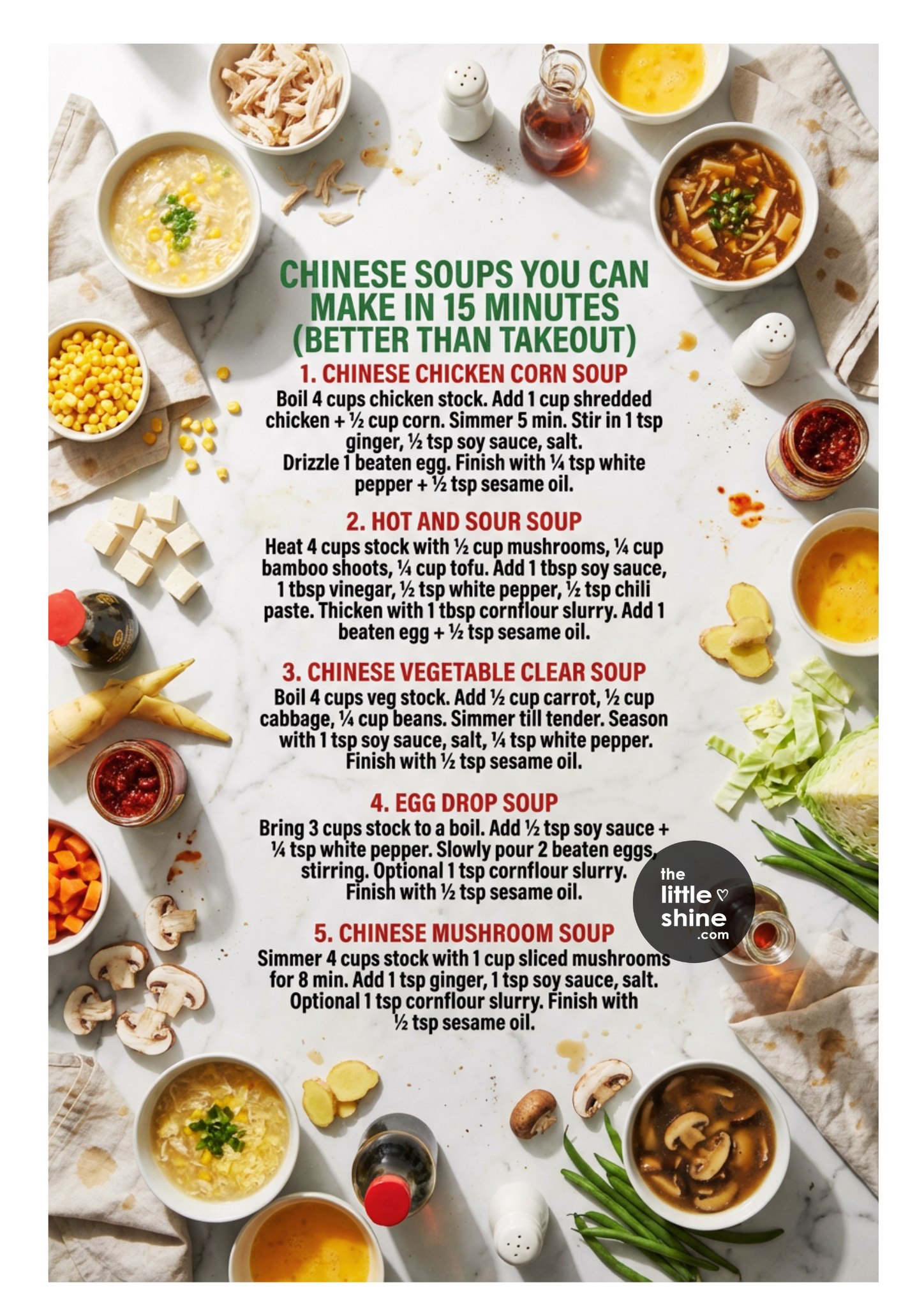 Chinese Soups You Can Make in 15 Minutes (Better Than Takeout)