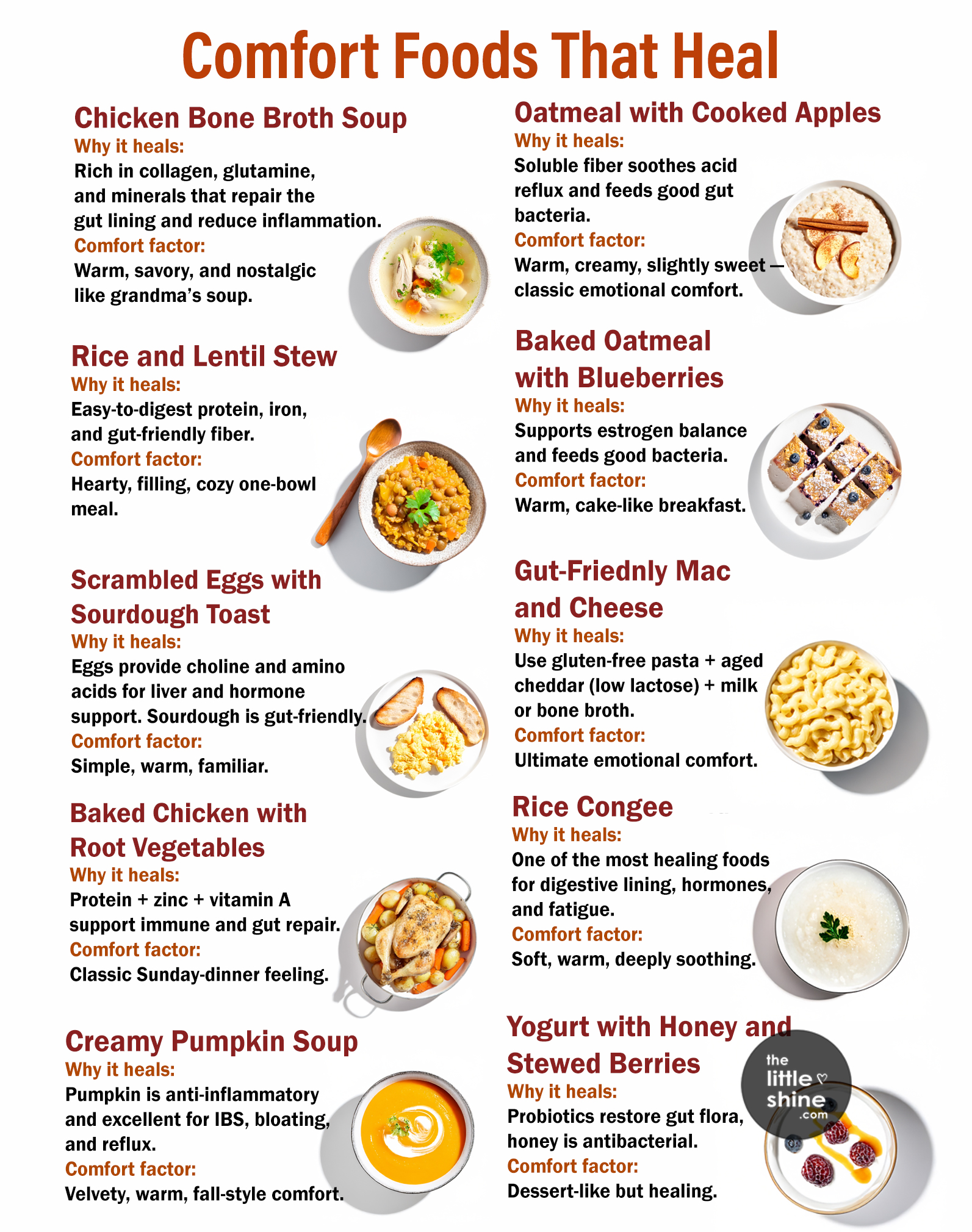 Comfort Foods That Heal: Nourishing Recipes for Gut, Hormones, and Emotional Well-Being