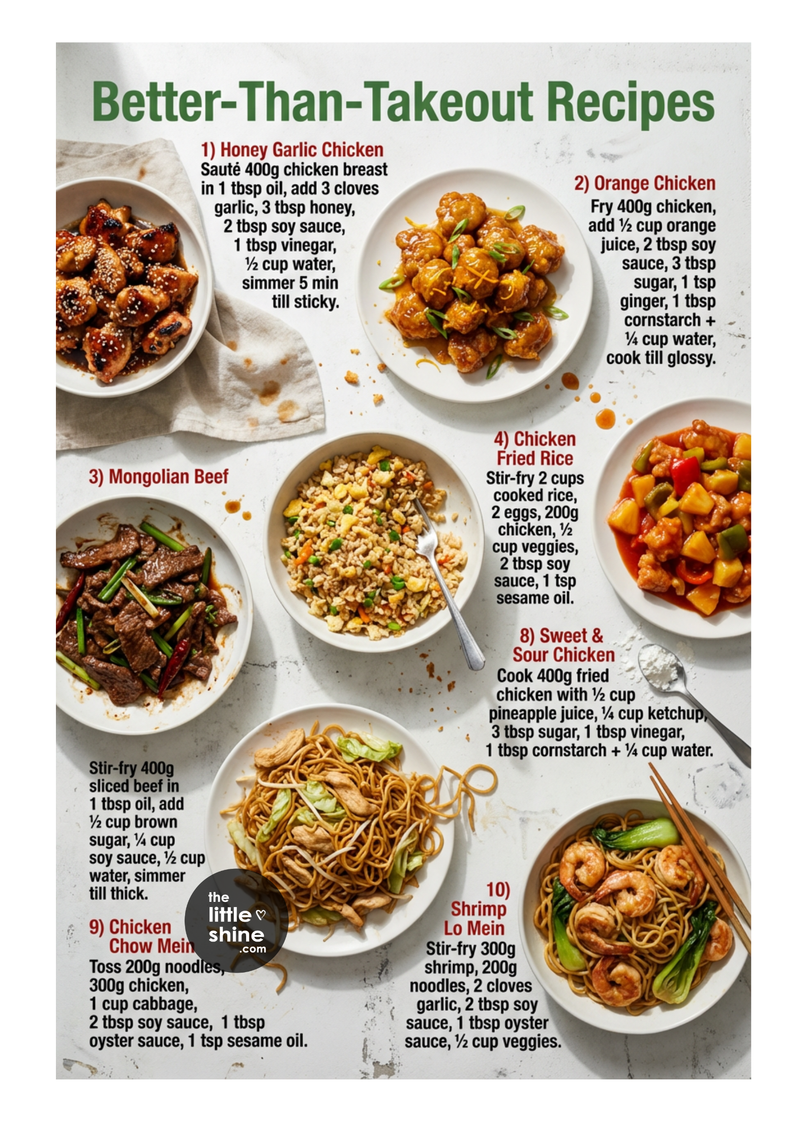 Better-Than-Takeout Recipes You Can Make at Home - part 1 