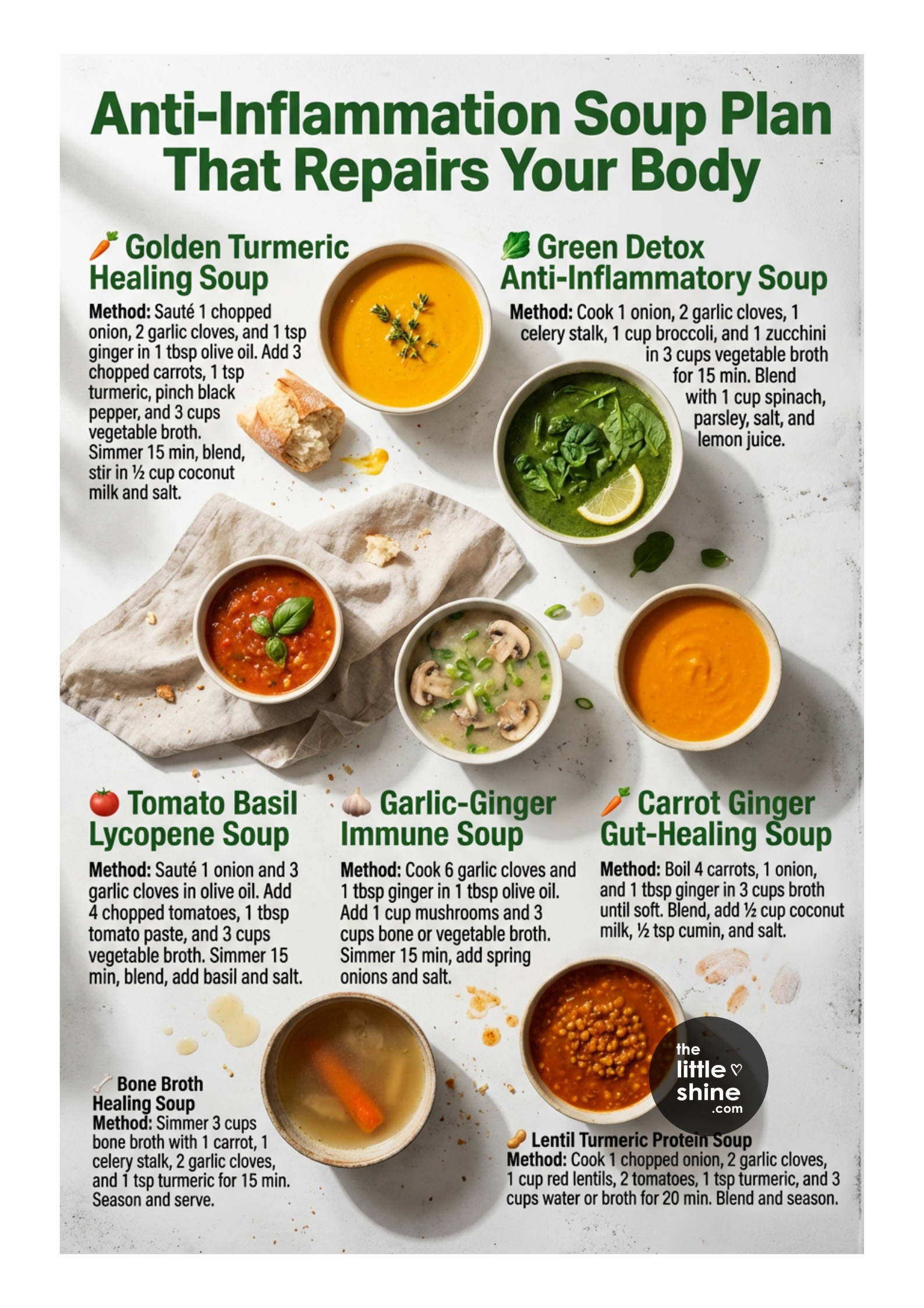 Anti-Inflammation Soup Plan That Repairs Your Body