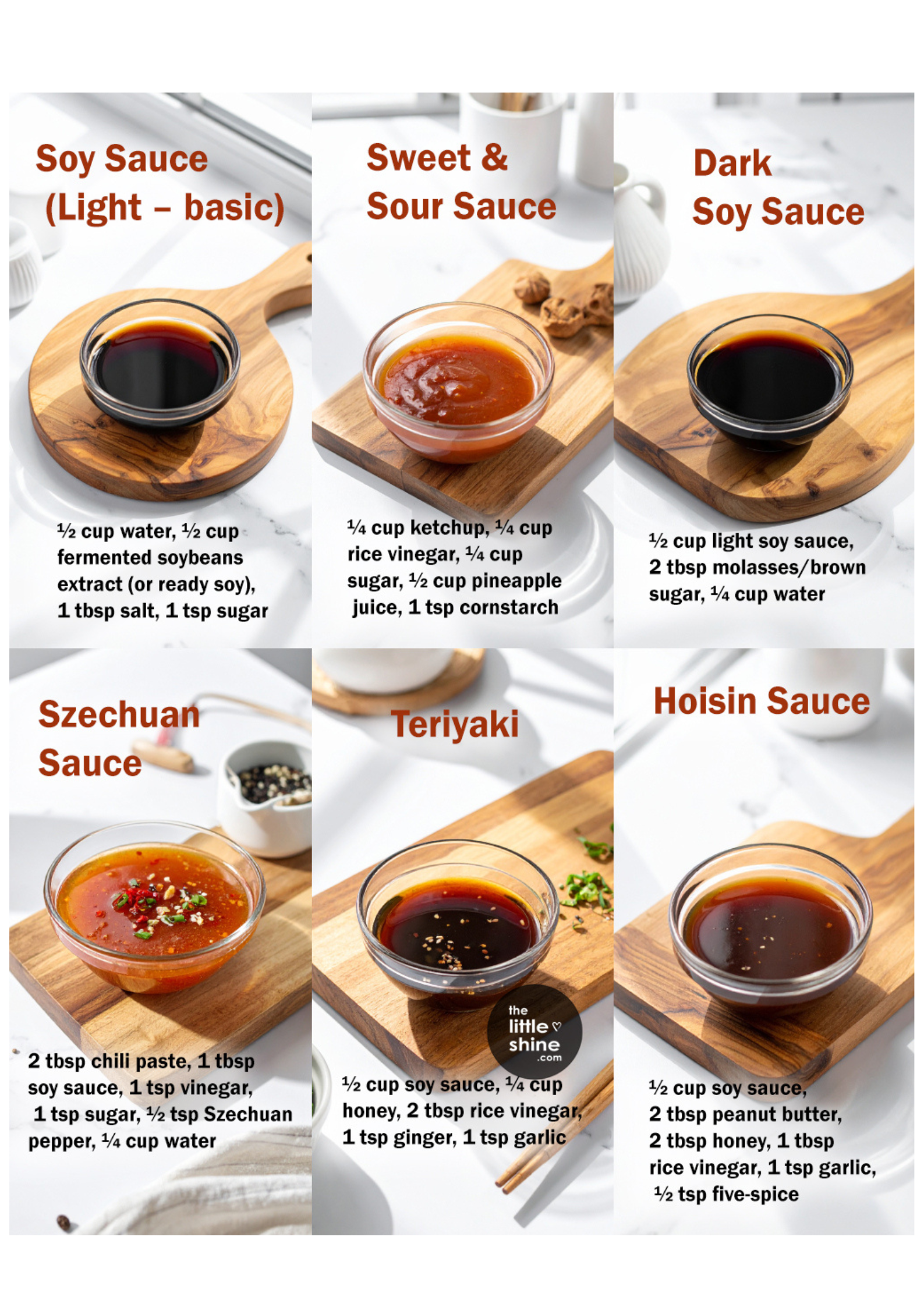 🥢 6 Essential Chinese-Style Sauces You Can Make at Home (Full Recipes + Pro Tips)