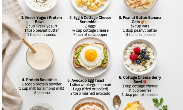 10 Easy 3-Ingredient Protein-Rich Breakfast Ideas