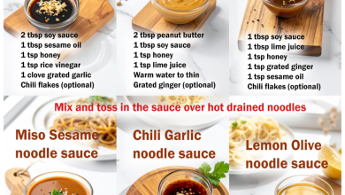 6 Quick Noodle Sauces You Can Make in Minutes
