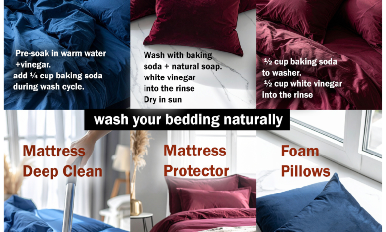 How Often to Clean Your Bedding (And How to Do It Naturally)