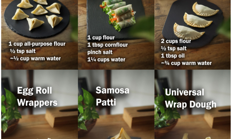 🥟 Wrap Dough Recipes: Make Wontons, Samosas, Dumplings and More at Home