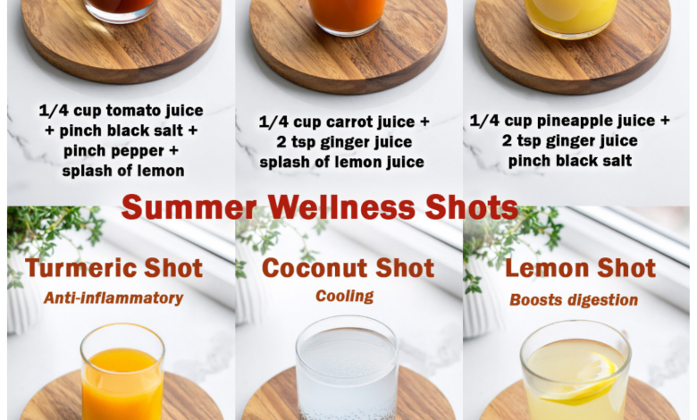Summer Wellness Shots