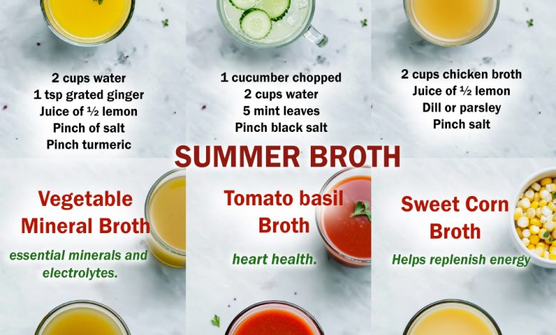 6 Light Summer Broths to Hydrate, Heal, and Refresh