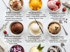 3-Ingredient Ice Creams You Can Make at Home (No Machine Needed)