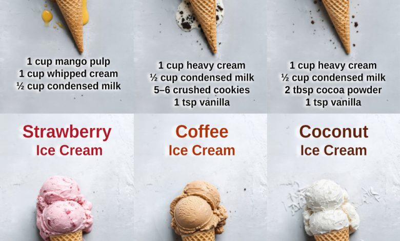 6 Easy Homemade Ice Creams You Can Make Without a Machine