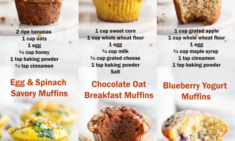 6 Easy Breakfast Muffins You Can Make at Home 🧁