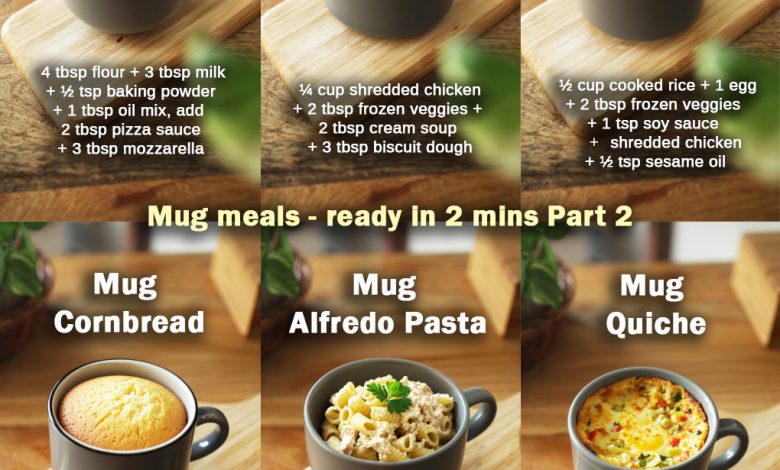 Mug Meals – Ready in Minutes (Part 2)